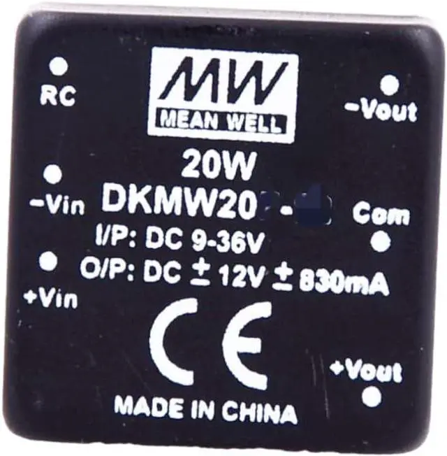 Alt view image 2 of 5 - Mean Well DKMW Power Supply Converter DKMW20F-15 20W 660mA