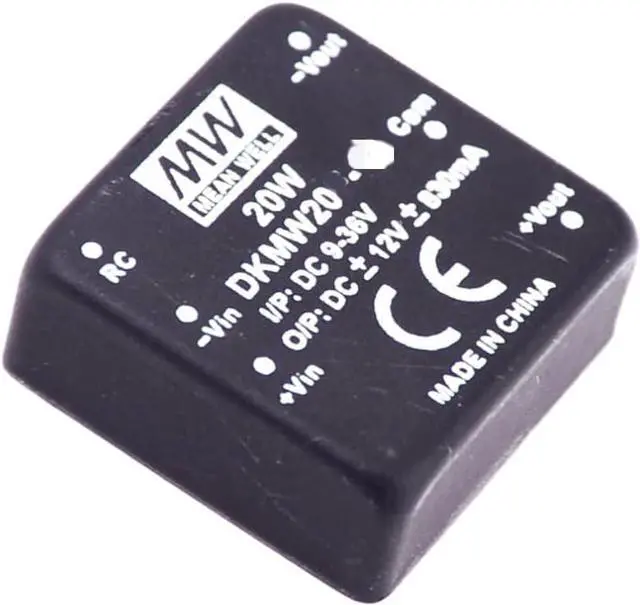 Alt view image 4 of 5 - Mean Well DKMW Power Supply Converter DKMW20F-15 20W 660mA