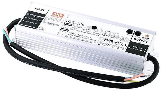 Alt view image 3 of 5 - Mean Well HLG LED Driver HLG-185H-24 185W 7.8A