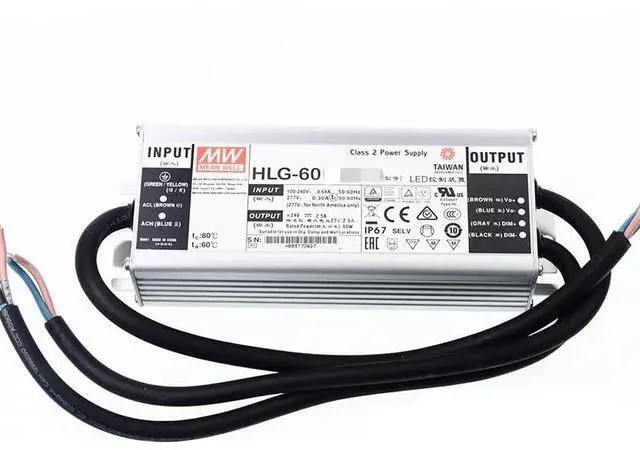 Alt view image 4 of 5 - Mean Well HLG LED Driver HLG-60H-36 60W 1.7A