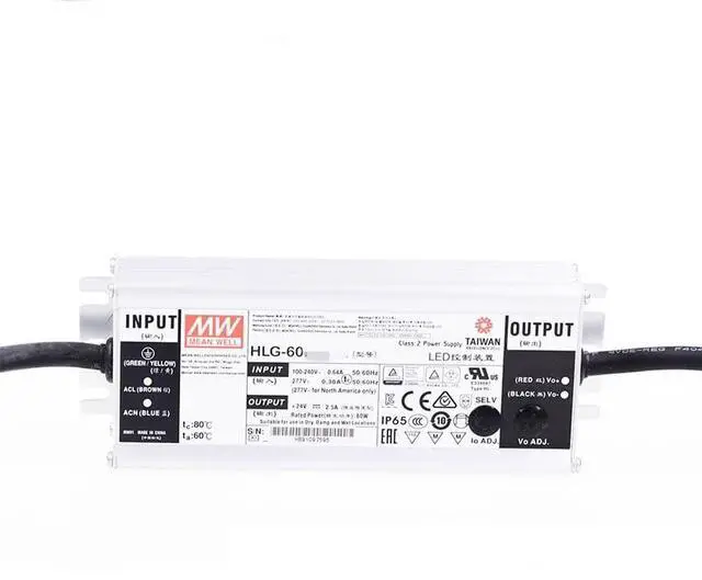 Alt view image 5 of 5 - Mean Well HLG LED Driver HLG-60H-36 60W 1.7A