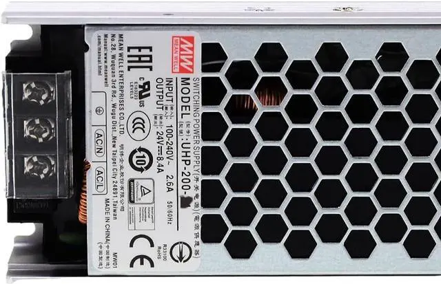 Alt view image 2 of 5 - Mean Well UHP Switching Power Supply UHP-200-5 200W 40A