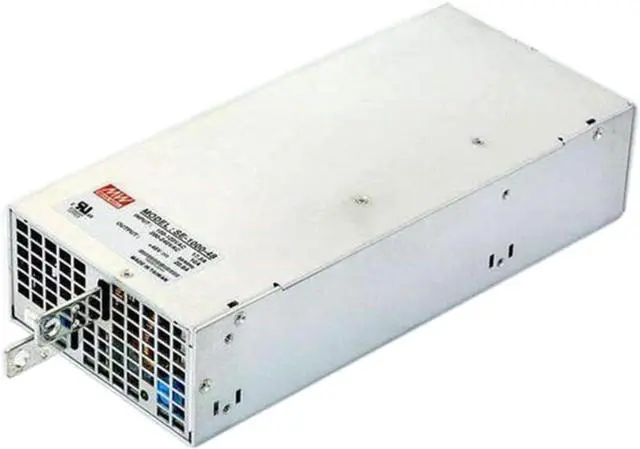 Main image of MedInnov SE-1000-48 1000W 48V Power Supply - 20.8A Output Current, High Power Density, Integrated Fan, DC OK Signal for Industrial Automation and Control Systems, Optimized for Demanding Applications