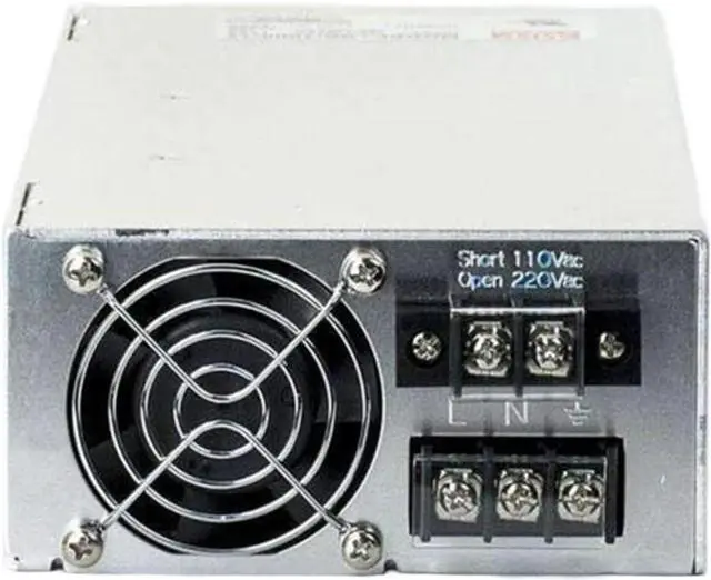 Alt view image 3 of 7 - MedInnov SE-1000-48 1000W 48V Power Supply - 20.8A Output Current, High Power Density, Integrated Fan, DC OK Signal for Industrial Automation and Control Systems, Optimized for Demanding Applications