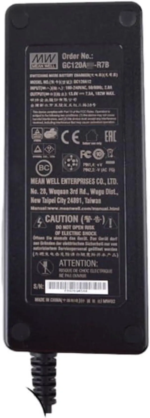 Alt view image 3 of 5 - Mean Well GC Power Supply Adapter, GC120A12-R7B 120W 7.5A