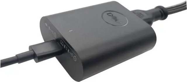 Alt view image 2 of 7 - Dell GaN Laptop Charger 60W Watt USB Type C AC Power Adapter - XPS 13 9320,Latitude 5330 5340 320 7330 9330,DA60NM200 HA60NM200 LA60NM200
