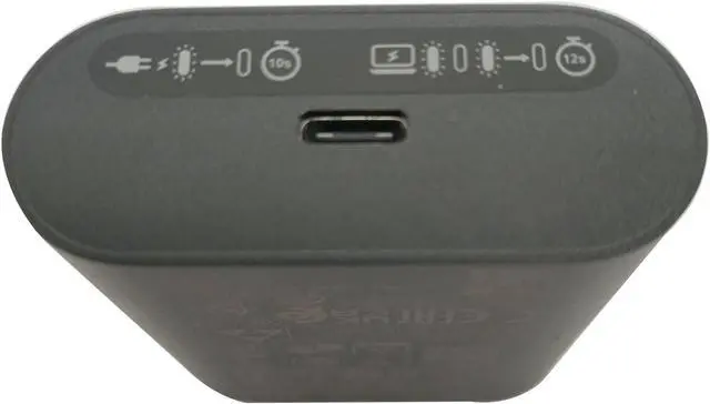 Alt view image 3 of 7 - Dell GaN Laptop Charger 60W Watt USB Type C AC Power Adapter - XPS 13 9320,Latitude 5330 5340 320 7330 9330,DA60NM200 HA60NM200 LA60NM200