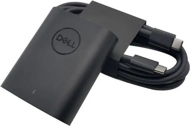 Alt view image 6 of 7 - Dell GaN Laptop Charger 60W Watt USB Type C AC Power Adapter - XPS 13 9320,Latitude 5330 5340 320 7330 9330,DA60NM200 HA60NM200 LA60NM200