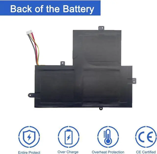 Alt view image 6 of 6 - U478388PV-3S1P 37Wh Laptop Battery Compatible with Gateway GWTN156-12BK GWTN156-12RD GWTN156-12GR GWTN156-12BL GWTN156-12Bl Series 11.4V 5000mAh