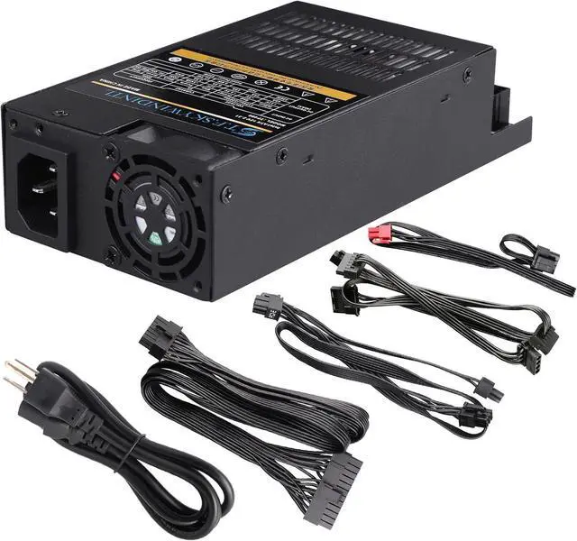 Alt view image 7 of 7 - Flex Power Supply 350W Fully Modular Small-1U PSU 110-220V AC with 1x20/24Pin Motherboard Power,2xSATA Interfaces, 2xIDE Fan Power for Rack Mount Case Desktop Server POS AIO System