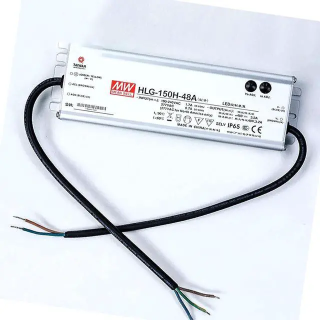 Main image of LED Driver 153.6W 48V 3.2A HLG-150H-48A Meanwell AC-DC SMPS HLG-150H Series MEAN WELL C.V+C.C Power Supply