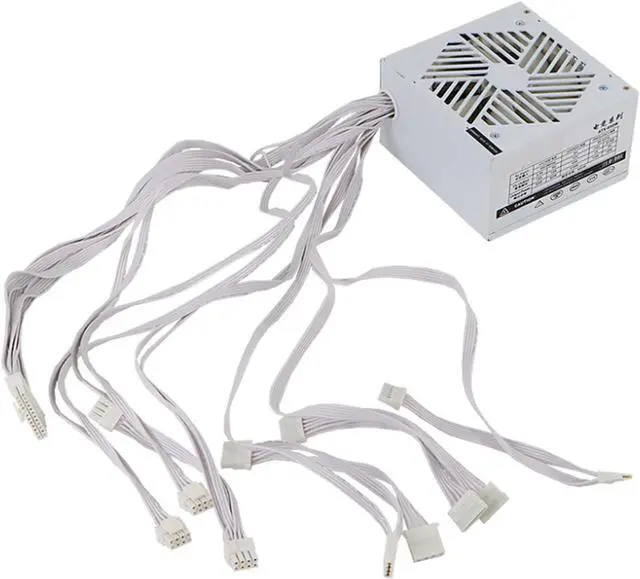 Alt view image 3 of 7 - 750W 12CM Double CPU Cooling Fan 110-264V Video Game Computer Power Supply Gaming PC Power Supply Computer Mining