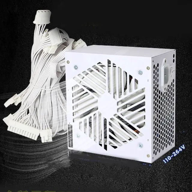 Alt view image 7 of 7 - 750W 12CM Double CPU Cooling Fan 110-264V Video Game Computer Power Supply Gaming PC Power Supply Computer Mining