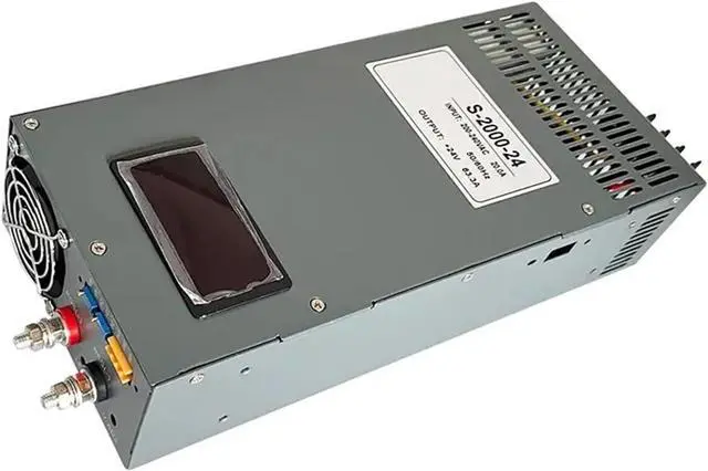 Main image of 1000W 1500W 2000W 3000W High Power Switching Power Supply AC To 12V 24V 36V 48V AC Supply Adjustable With Display Transformer for Computer Lab, LED Strip Light and So on(S-2000W -12V)