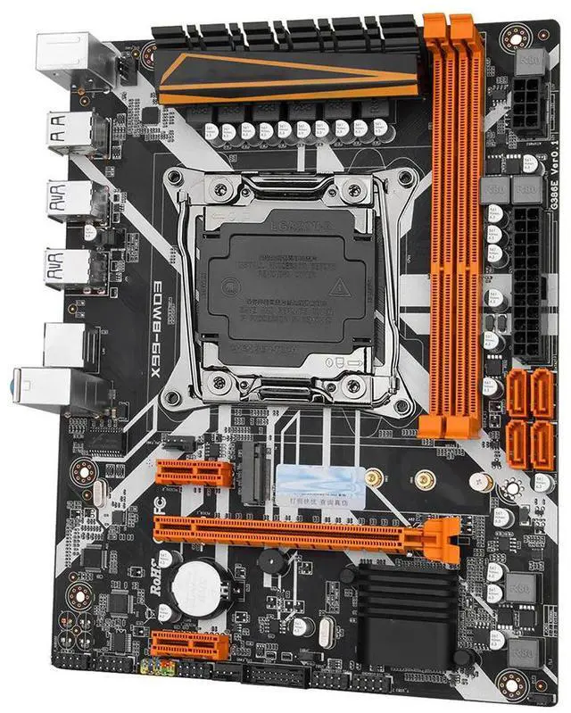 Alt view image 6 of 7 - X99 8MD3 For X99 Motherboard LGA2011-3 All Series DDR3 RECC NON-ECC Memory