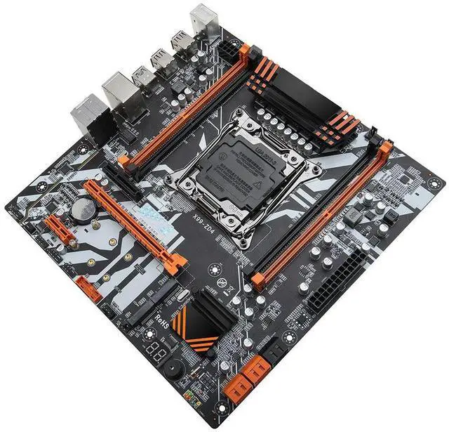 Alt view image 6 of 7 - For X99 ZD4 X99 Motherboard LGA 2011-3 All Series DDR4 RECC M.2