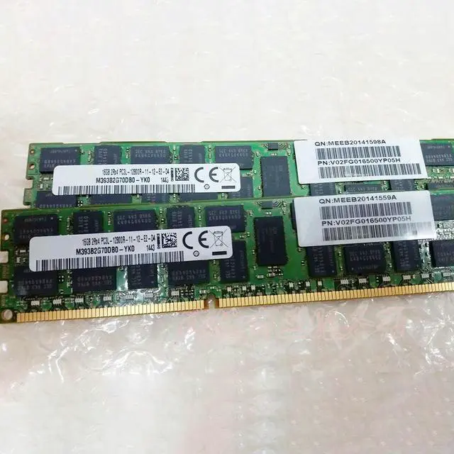Alt view image 6 of 7 - 1pcs NF5240M3 NF5245M3 For Inspur Server Memory 16GB 16G 2RX4 DDR3L 1600 ECC REG RAM
