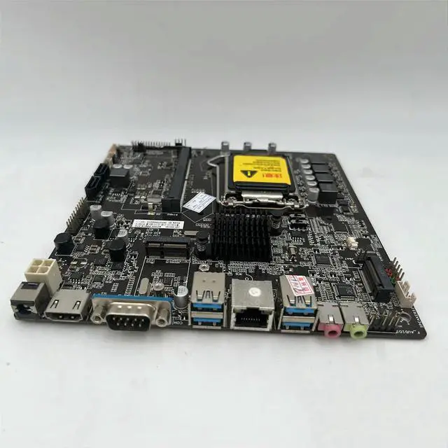 Alt view image 5 of 7 - All-in-One Motherboard For JW H310I LGA1151 Support 8-9 Generation CPU ITX Test Good