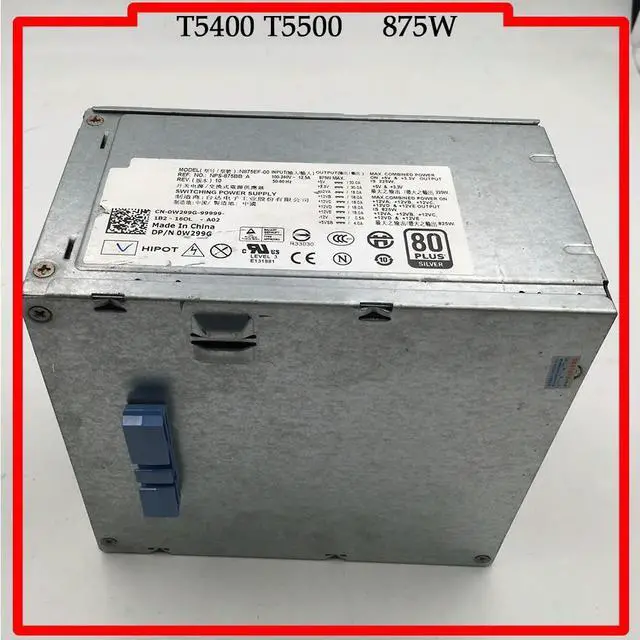 Alt view image 5 of 7 - Workstation Power Supply for T5400 T5500 NPS-875BB A H875E-00 N875EF-00 0W299G 875W Shipped After Comprehensive Testing