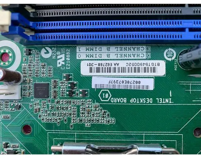 Alt view image 5 of 7 - Desktop Motherboard For DG43GT e8400 3.00ghz Dual Core CPU DDR2 Good