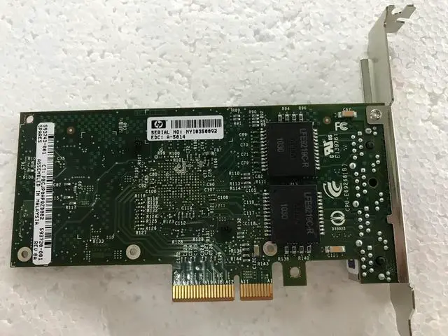 Alt view image 5 of 6 - For 4-port Gigabit PCIE NIC For NC365T 593743-001 I340-T4 82580