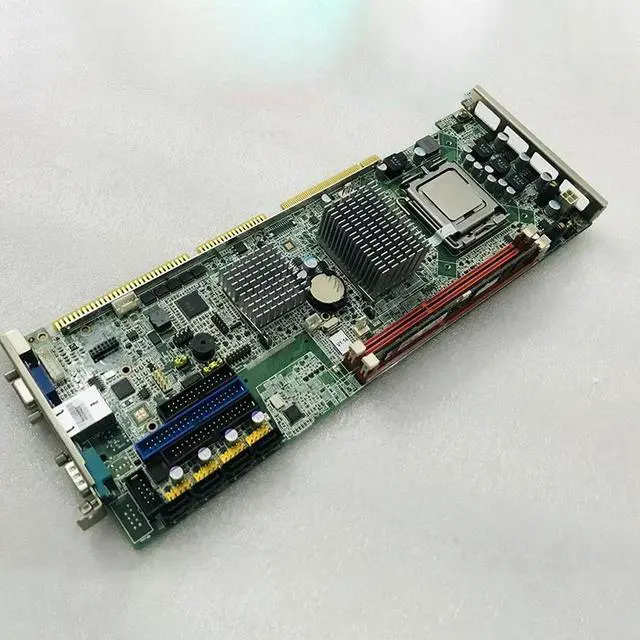 Alt view image 6 of 7 - Industrial Computer Motherboard Quad-core Full-length Card/plug-in 1150pin CPU For Advantech PCA-6011 Rev.A1 PCA-6011VG