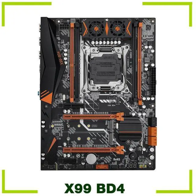 Alt view image 5 of 7 - For X99 Motherboard LGA 2011-3 All Series DDR4 RECC 128GB M.2 NVME NGFF ATX Mainboard X99 BD4
