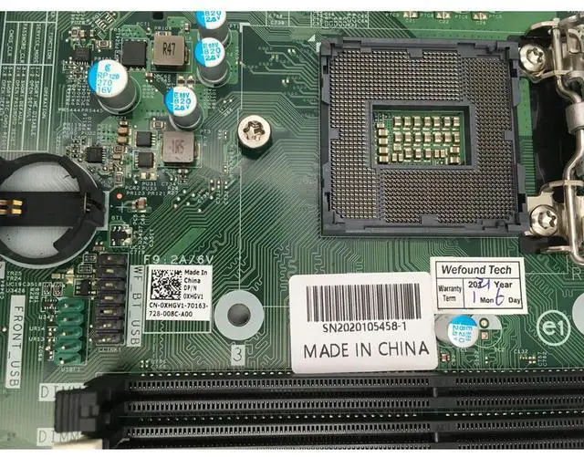 Main image of Desktop Motherboard For For OptiPlex 7050 MT LGA1151 DDR4 0XHGV1 062KRH Good