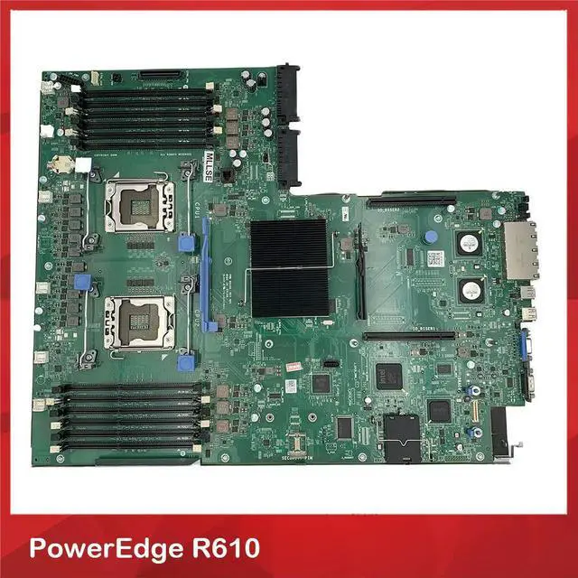 Alt view image 2 of 4 - For PowerEdge R610 YF3T8 W260J 8GXHX 08GXHX F0XJ6 XDN97 RP59R Server Motherboard Good