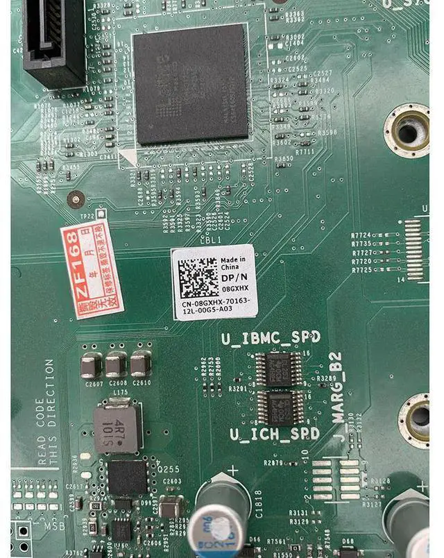 Alt view image 4 of 4 - For PowerEdge R610 YF3T8 W260J 8GXHX 08GXHX F0XJ6 XDN97 RP59R Server Motherboard Good