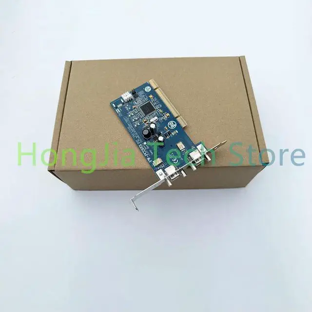 Alt view image 3 of 4 - FW-PCI3201 Rev1.1 Industrial Camera Acquisition Card PCB-00215 1394