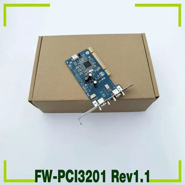 Main image of FW-PCI3201 Rev1.1 Industrial Camera Acquisition Card PCB-00215 1394