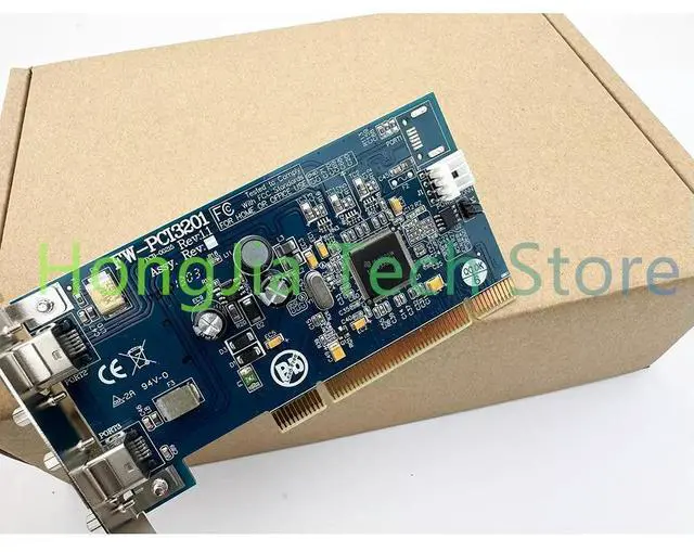 Alt view image 2 of 4 - FW-PCI3201 Rev1.1 Industrial Camera Acquisition Card PCB-00215 1394