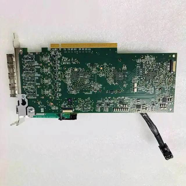 Alt view image 3 of 4 - For Emulex LPE16304-M-E ASSY P011095-01B Rev B 16G optical fiber card