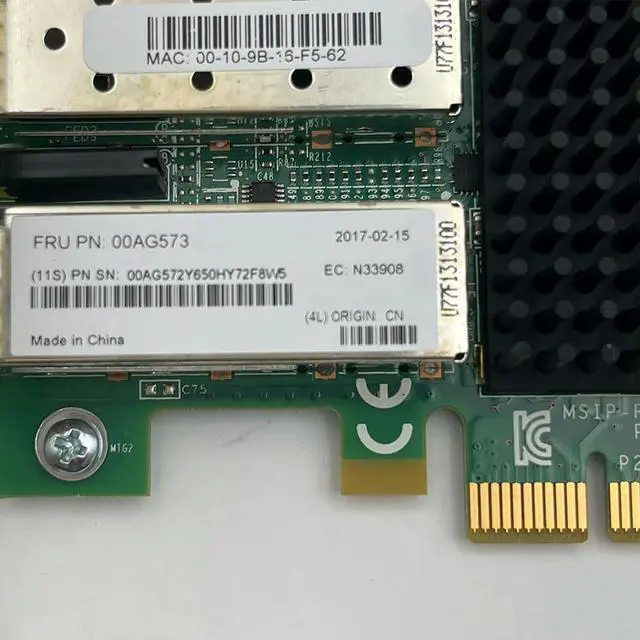 Alt view image 3 of 4 - For Emulex 10Gb Ethernet Card 00AG573