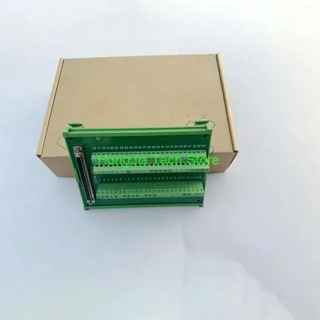 Alt view image 2 of 3 - ADAM-39100 For Advantech 4-axis Terminal Board IO Control Board Terminal Board SCSI100 Female Connector Board