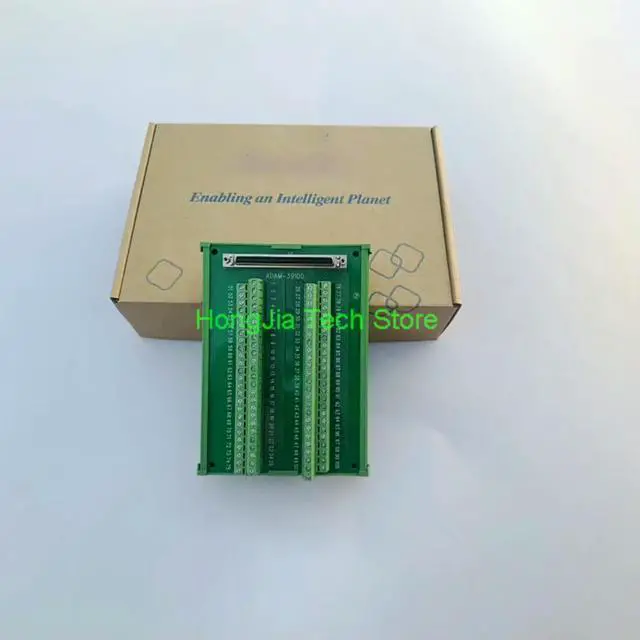 Alt view image 3 of 3 - ADAM-39100 For Advantech 4-axis Terminal Board IO Control Board Terminal Board SCSI100 Female Connector Board