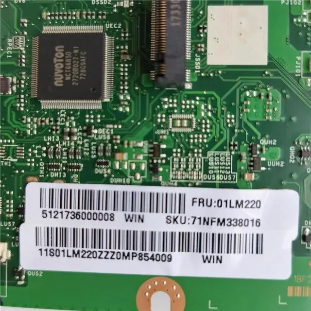 Alt view image 3 of 4 - For 520-22AST-24AST DCA20 LA-E883P 01LM220 All-in-one Motherboard