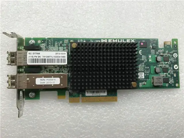 Main image of For 5287 74Y3457 74Y2837 dual-port 10GbE P7 P8 minicomputer Ten Gigabit NIC