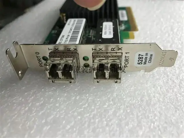 Alt view image 3 of 3 - For 5287 74Y3457 74Y2837 dual-port 10GbE P7 P8 minicomputer Ten Gigabit NIC