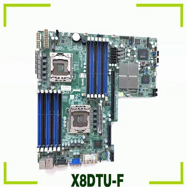 Main image of X8DTU-F For Dual way Server Motherboard 55 56 Series CPU LGA1366
