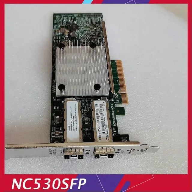 Alt view image 5 of 7 - For 652503-B652503-B21 10 Gigabit Network Card With Dual Electrical Ports 656244-001 NC530SFP