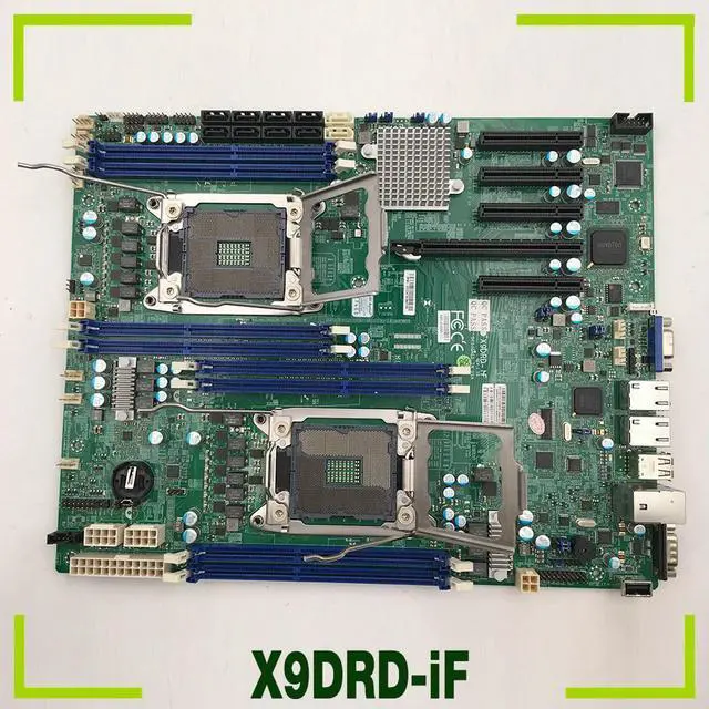 Main image of X9DRD-iF For Motherboard DDR3 PCI-E 3.0 SATA3 LGA2011 Xeon E5-2600 Family