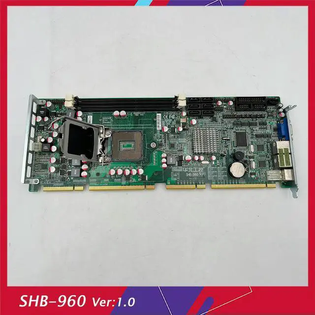 Alt view image 2 of 4 - Industrial Control Embedded Motherboard For SHB-960 Ver:1.0 Full Length 1155 Pin IPC Good