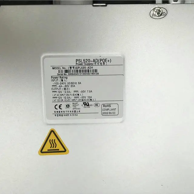 Main image of For S5500 5120 Switch POE Power Supply PA-2521-1H PSL520-AD GPL520-ADH 5120