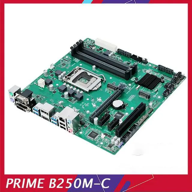Main image of PRIME B250M-C For Motherboard 1151 Support for 6th and 7th Gen CPU
