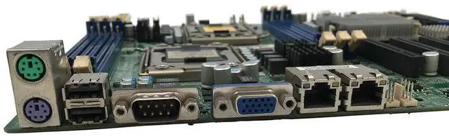 Alt view image 4 of 4 - Workstation Motherboard For X8DTL-6F X8DTL-6 LGA1366 X58 Game Hang Up Good