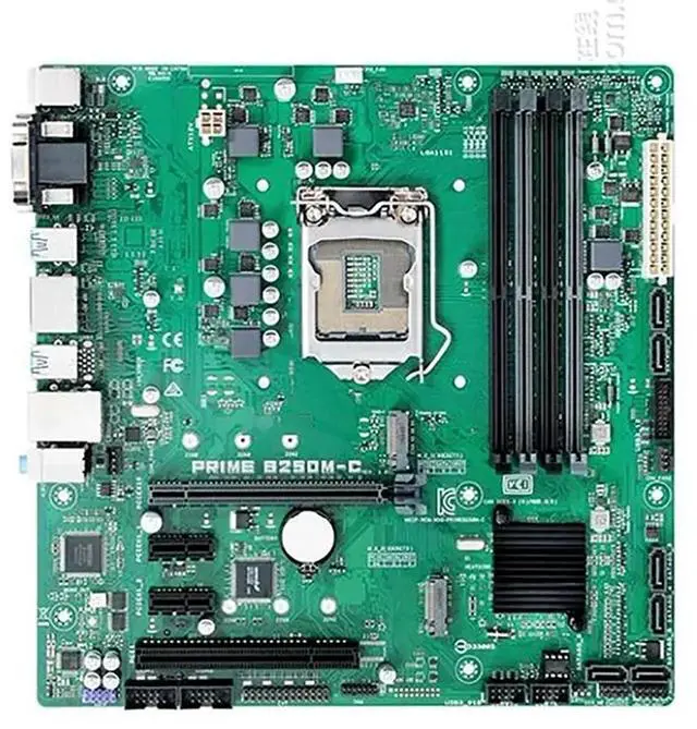 Alt view image 2 of 3 - PRIME B250M-C For Motherboard 1151 Support for 6th and 7th Gen CPU