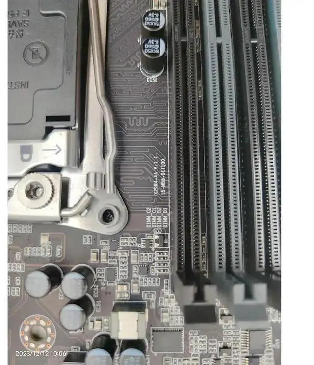 Alt view image 3 of 4 - X29R4-AA Motherboard For LGA2066 128G X299 M.2*2 SATA3*6 Support I9 7900X