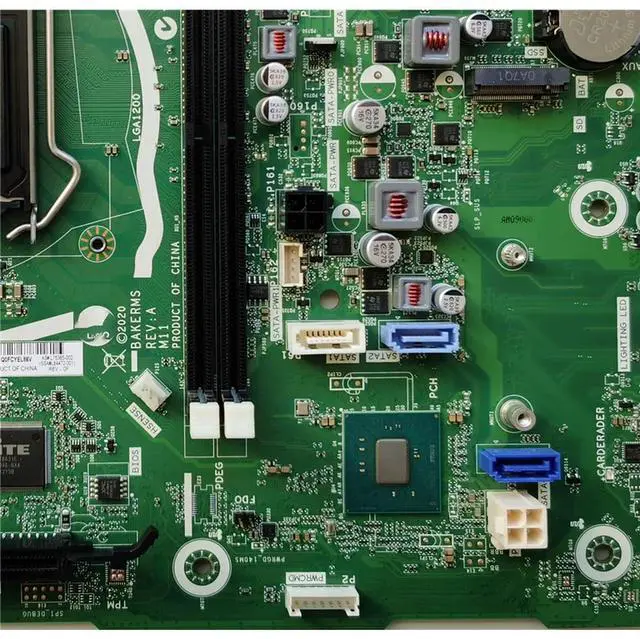 Alt view image 4 of 4 - Desktop Motherboard for 280 G5 SFF L90451-001 L90451-601 Bakerms LGA1200 Good